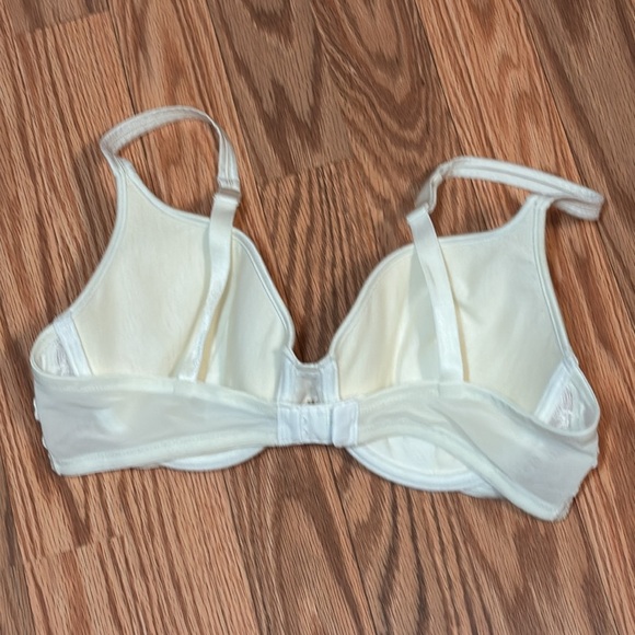 Wacoal Comfort First T-Shirt Underwire Bra, #85333, lace detail, ivory, 34C - Picture 3 of 5